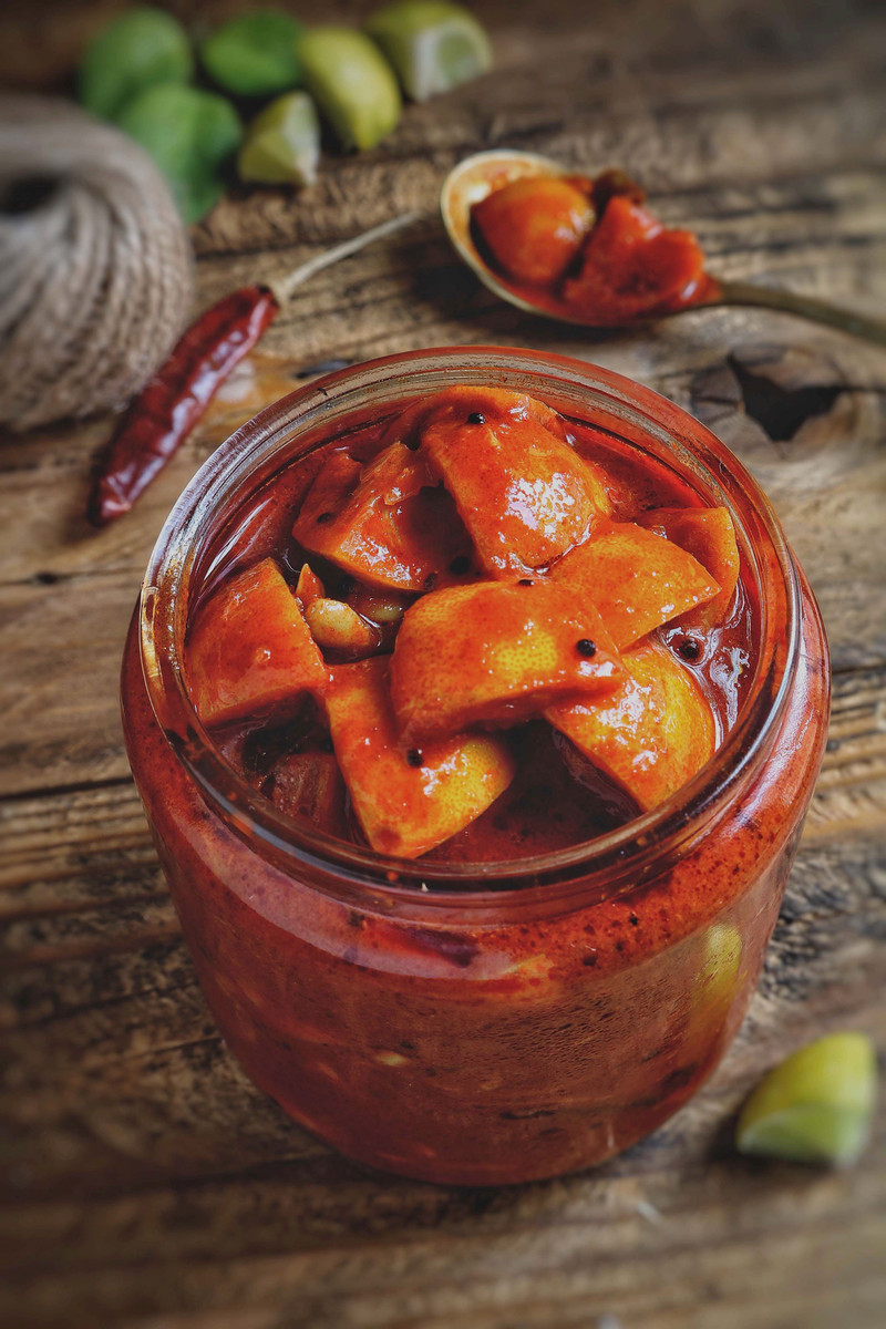 Sun-Cured Mango Pickle